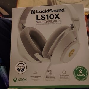 LucidSound LS10X White Wired Gaming Headset Xbox Only